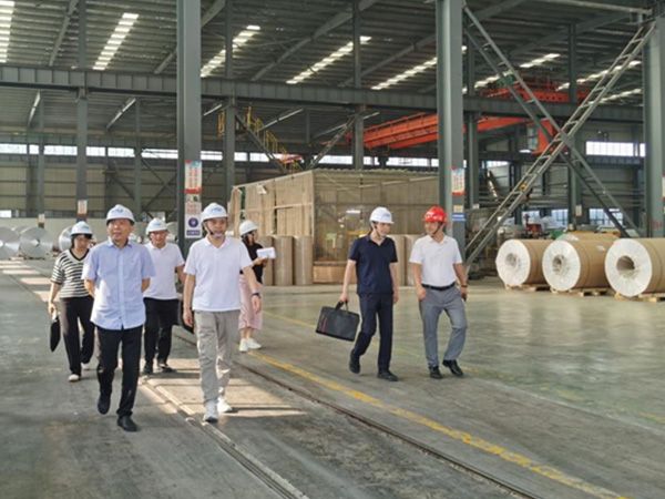 Wang Yunhong, Deputy Director of the Municipal Development and Reform Commission, visited the company for research